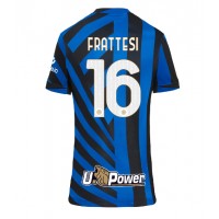 Maglie da calcio Inter Milan Davide Frattesi #16 Prima Maglia Femminile 2024-25 Manica Corta